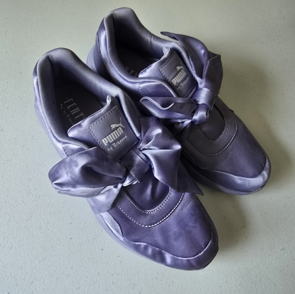 PUMA Fenty By Rihanna Bow Sweet Lavender Women Size 6.5 - Picture 14 of 16